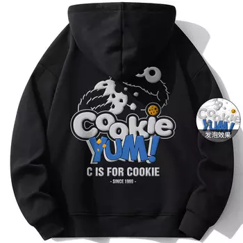 Толстовка унисекс Sesame Street, темно-синий