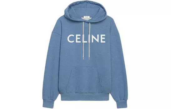 Толстовка унисекс синяя Celine, синий
