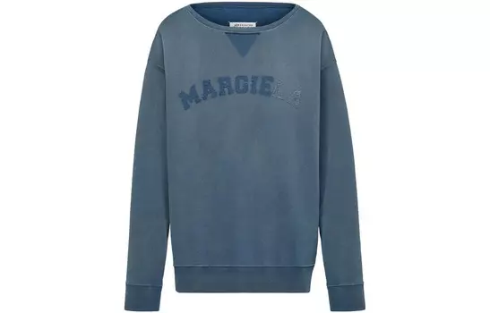 Толстовка унисекс синяя Maison Margiela, синий