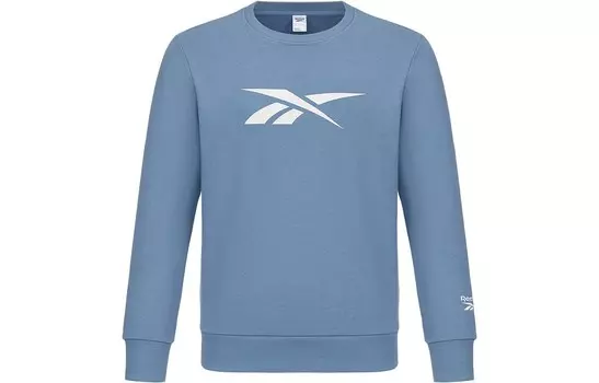 Толстовка унисекс синяя Reebok, синий