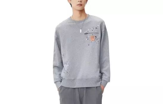 Толстовка унисекс среднее оперение пепельный Dickies, серый