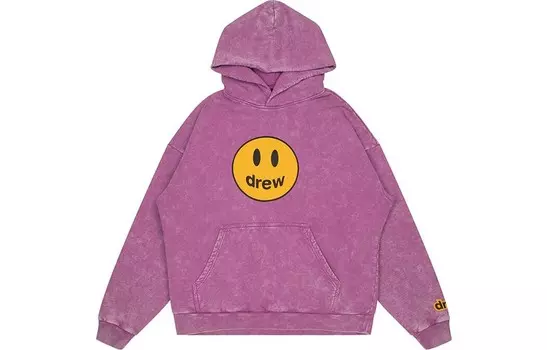 Толстовка унисекс стираный фиолетовый Drew House, фиолетовый