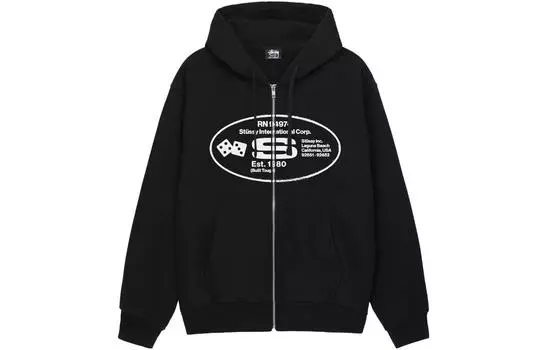 Толстовка унисекс Stussy, цвет Black