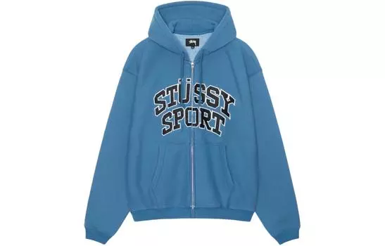 Толстовка унисекс Stussy, цвет Blue