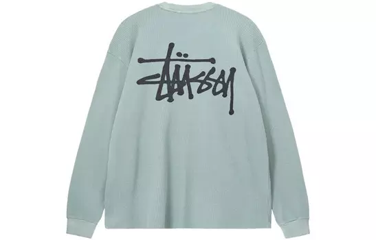 Толстовка унисекс Stussy, мятно-голубой