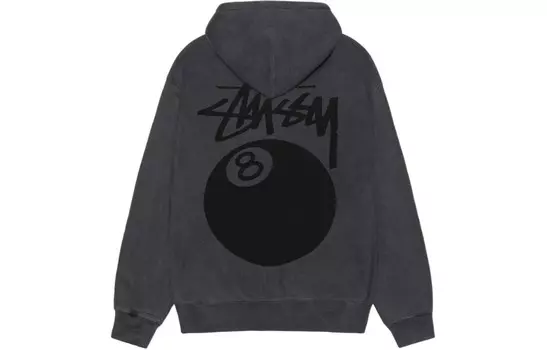 Толстовка унисекс Stussy, оливково-зеленый