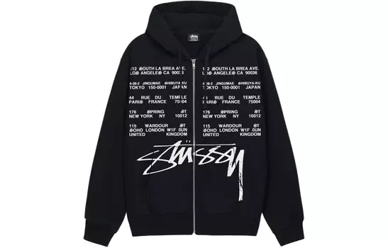 Толстовка унисекс Stussy, серый