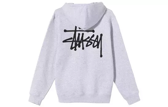 Толстовка унисекс Stussy, серый
