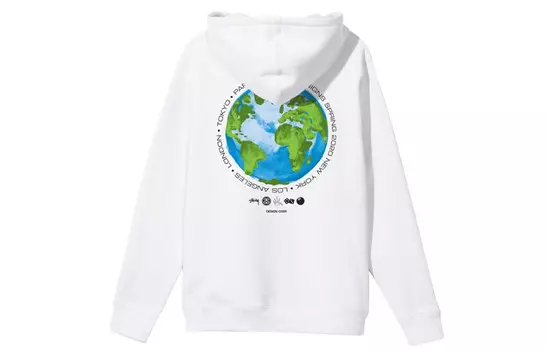 Толстовка унисекс Stussy, зеленый