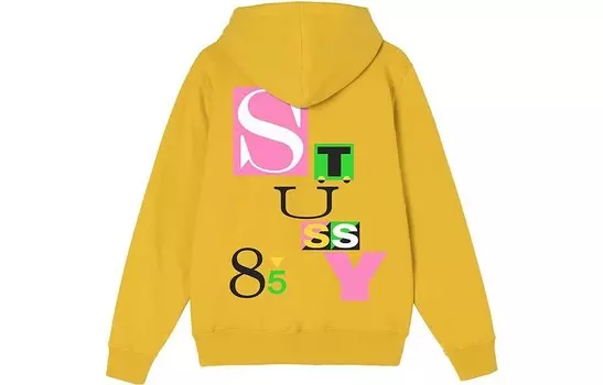 Толстовка унисекс Stussy, Желтый
