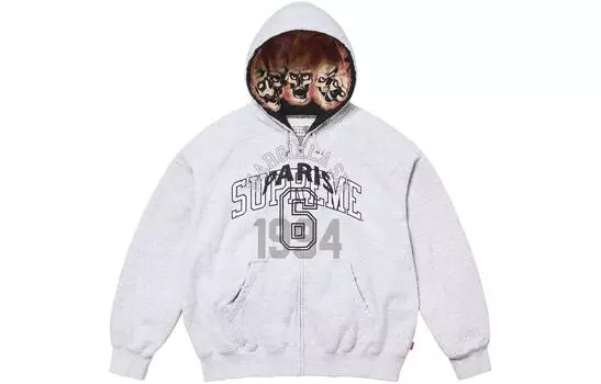 Толстовка унисекс Supreme, цвет Ash Gray