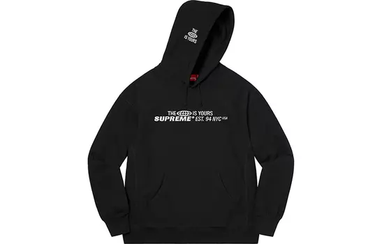 Толстовка унисекс Supreme, цвет Black