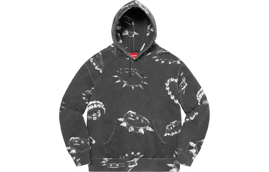 Толстовка Supreme Studded Collars, черный