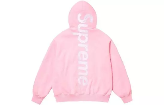 Толстовка Supreme Satin Appliqu FW23, черный