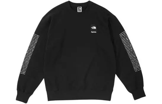 Толстовка Supreme x The North Face, черный / белый