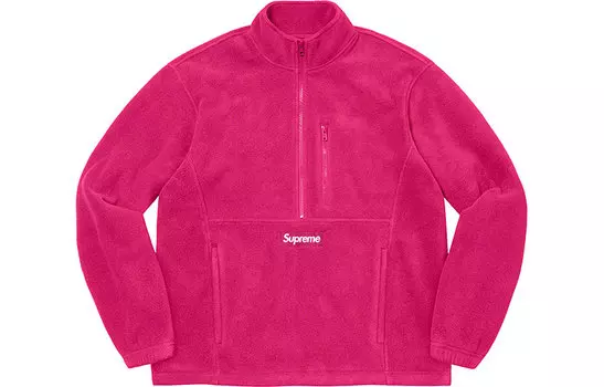 Толстовка Supreme Polartec Half Zip, зеленый