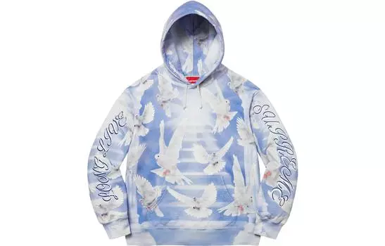 Толстовка Supreme с принтом, черный