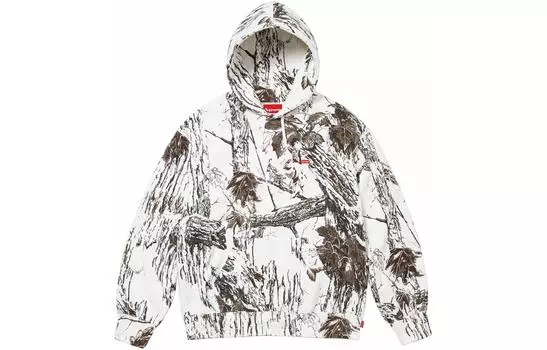 Толстовка Supreme, белый / камуфляжный