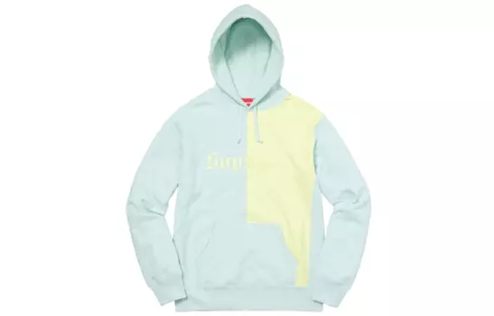 Толстовка Supreme Split Old English, синий