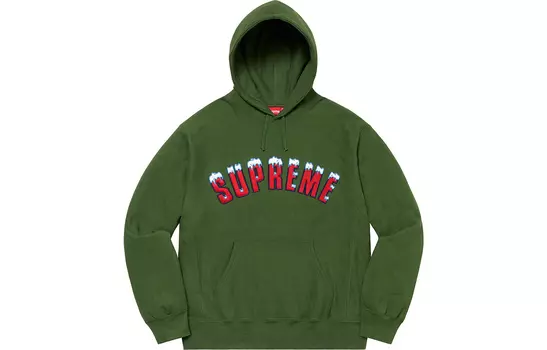 Худи Supreme Icy Arc, зеленый
