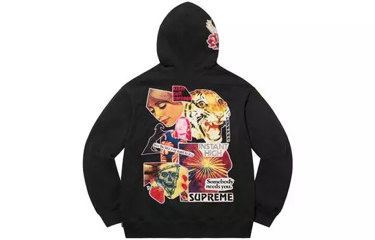 Толстовка унисекс Supreme, цвет Brown