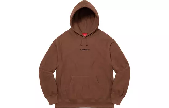 Толстовка унисекс Supreme, коричневый