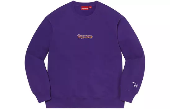 Толстовка унисекс Supreme, фиолетовый