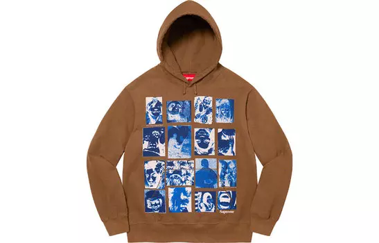 Толстовка унисекс Supreme, красный