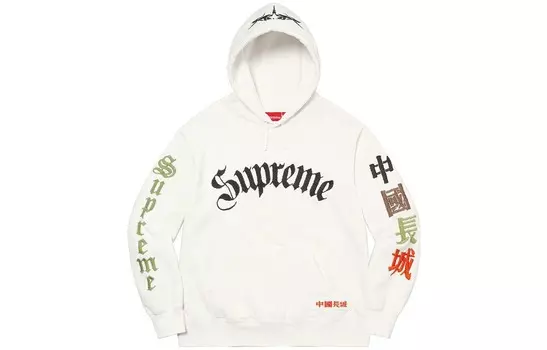 Толстовка унисекс Supreme, Красный
