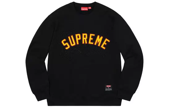Толстовка унисекс Supreme, серый