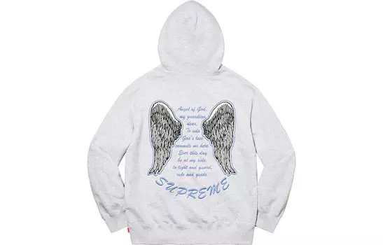 Толстовка унисекс Supreme, серый