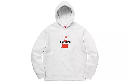 Толстовка унисекс Supreme, серый