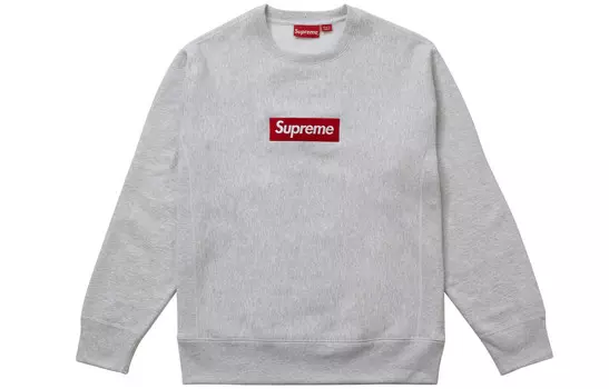Толстовка унисекс Supreme, серый