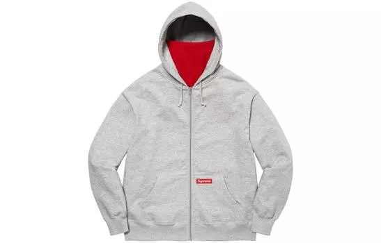 Толстовка унисекс Supreme, серый