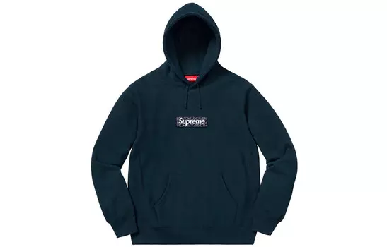 Толстовка унисекс Supreme, синий