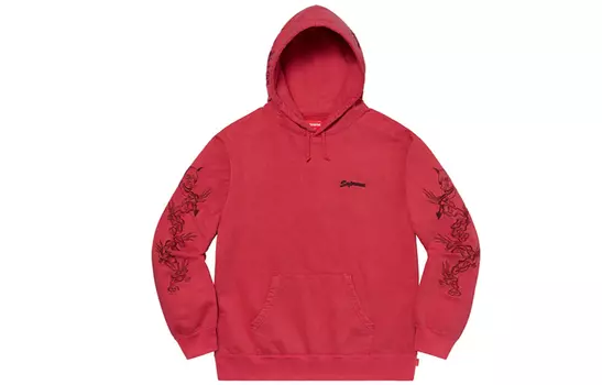 Толстовка унисекс Supreme, красный