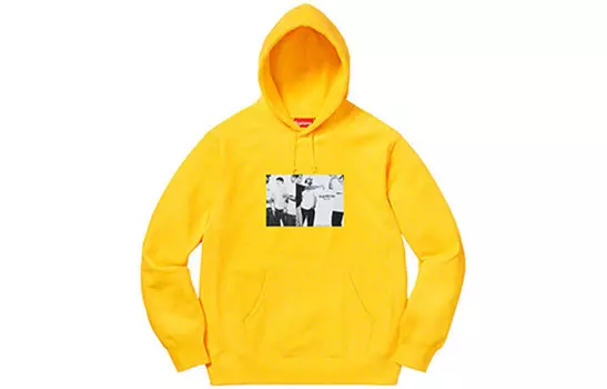 Толстовка унисекс Supreme, желтый