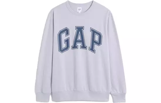 Толстовка унисекс светло-фиолетовая Gap, светло-фиолетовый