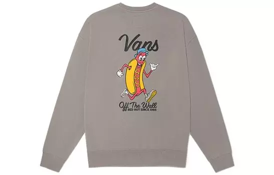 Толстовка унисекс светло-коричневая Vans, коричневый