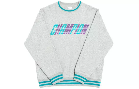 Толстовка унисекс светло-серая Champion, серый