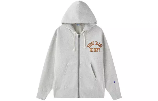 Толстовка унисекс светло-серая Champion, серый