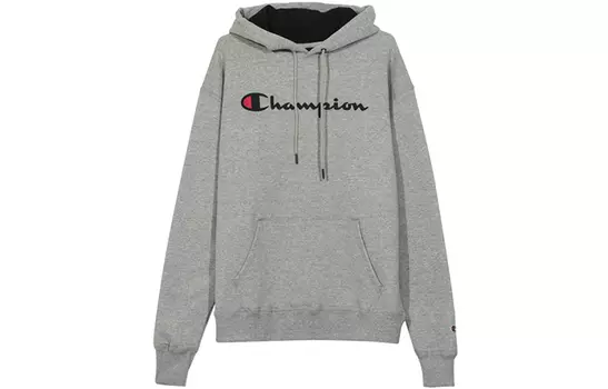 Толстовка унисекс светло-серая Champion, светло-серый
