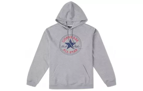 Толстовка унисекс светло-серая Converse, серый