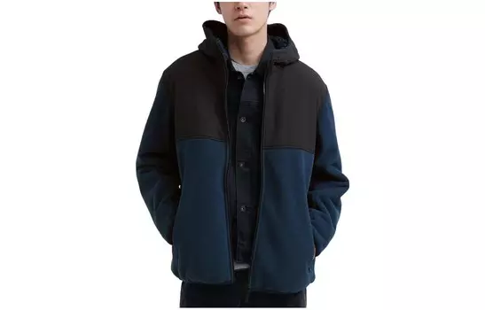 Толстовка унисекс темно-синяя - 68 Uniqlo, темно-синий