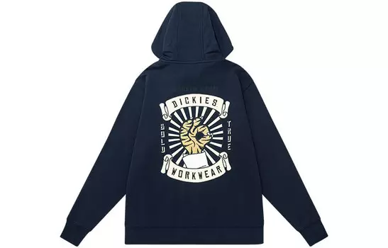 Толстовка унисекс темно-синяя Dickies, темно-синий
