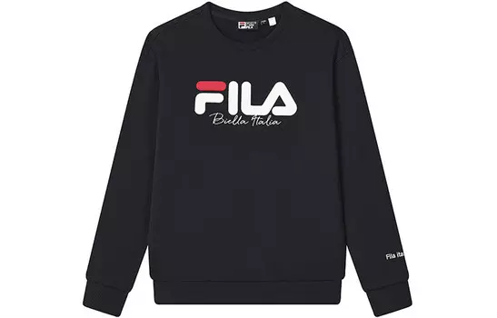 Толстовка унисекс темно-синяя Fila, цвет Legend Blue