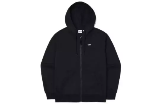 Толстовка унисекс темно-синяя Fila, темно-синий