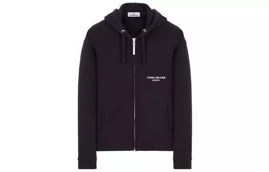 Толстовка унисекс темно-синяя Stone Island, синий