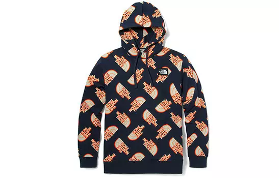 Толстовка унисекс темно-синяя The North Face, темно-синий