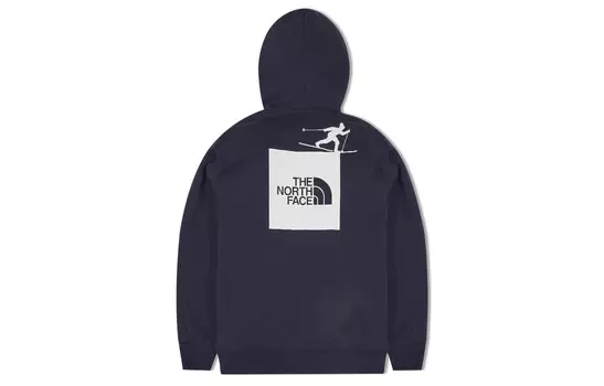 Толстовка унисекс темно-синяя The North Face, темно-синий